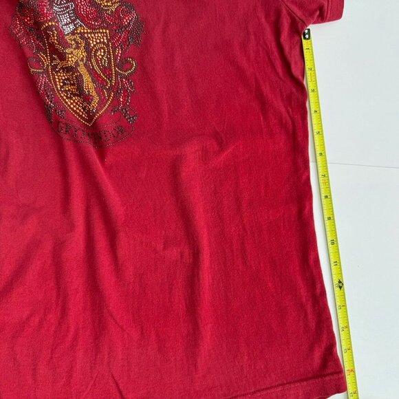 Harry Potter Gryffindor Hogwarts beaded T-Shirt Wizarding World Universal XL - Picture 6 of 10